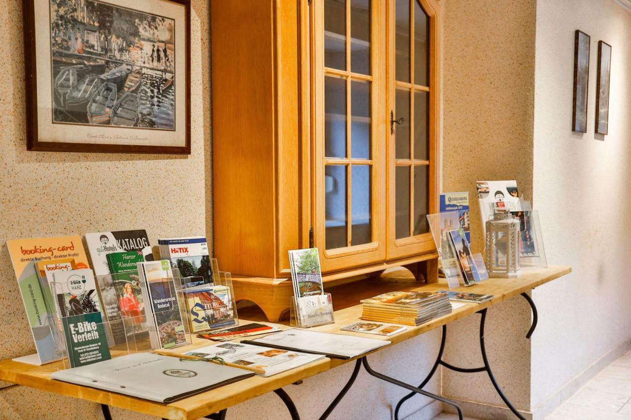 Boutique Hotel Auerhahn - 奎德林堡 外观 照片